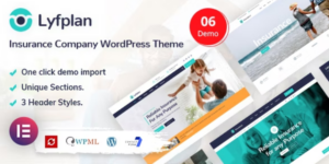 Lyfplan Insurance WordPress Theme 1.0.6破解版主题