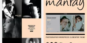 MANRAY Photographer WordPress Theme 1.0.1破解版主题