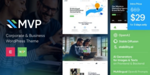 MVP Finance WordPress Theme 1.0.0破解版主题