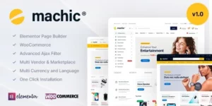 Machic Electronics Store WooCommerce Theme 1.4.0破解版主题