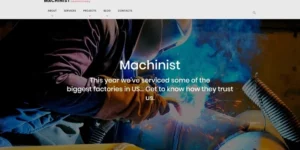 Machinist Professional Industrial WordPress Theme 1.0.0破解版主题
