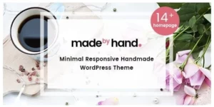 MadebyHand Minimal Handmade eCommerce WordPress Theme 1.3破解版主题