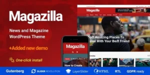Magazilla News Magazine Theme 1.0.6破解版主题