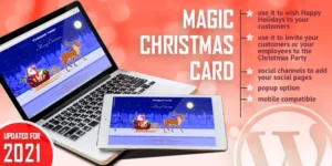 Magic Christmas Card With Animation WordPress Plugin 1.1破解版插件