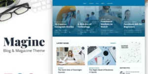 Magine Business Blog WordPress Theme 1.2.3破解版主题