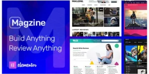 Magzine Elementor Review and Magazine Theme 2.1破解版主题