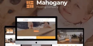 Mahogany Flooring Store WordPress Theme 1.1.2破解版主题