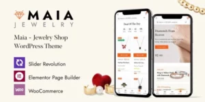 Maia Jewelry Shop WordPress Theme 1.1.2破解版主题