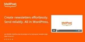 MailPoet (Free Activated) 4.58.1破解版插件