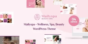 Mailyspa Beauty Wellness WordPress Theme 1.1.0破解版主题