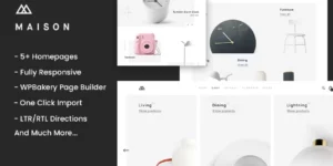 Maison Minimalist eCommerce WordPress Theme 1.26破解版主题