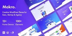 Makro WordPress Theme For Saas Startup 1.2.4破解版主题
