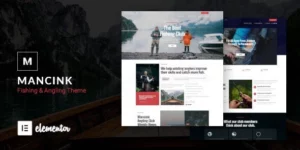 Mancink Fishing Angling Club WordPress Theme 1.0破解版主题
