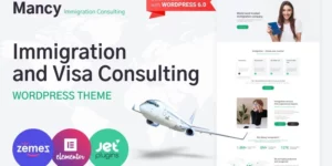 Mancy Immigration and Visa Consulting WordPress Theme 2.1.4破解版主题