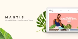 Mantis Minimal Modern WooCommerce Theme 1.3.1破解版主题