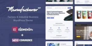 Manufacturer Factory and Industrial WordPress Theme 1.3.10破解版主题