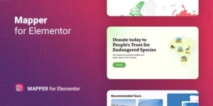 Mapper Interactive World Map for Elementor 1.0.4破解版插件