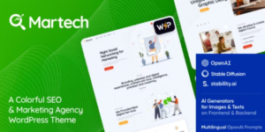 MarTech – Marketing Agency WordPress Theme 1.2破解版主题