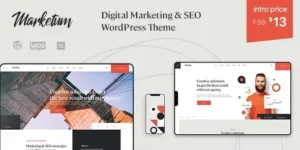 Marketum | Digital marketing SEO WordPress Theme 1.6破解版主题