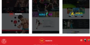 Maruthi Fitness Fitness Center WordPress Theme 2.7破解版主题