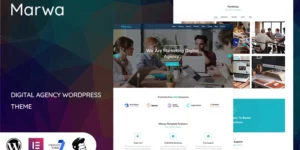 Marwa Digital Agency WordPress Theme 1.0.0破解版主题