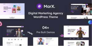 Marx  – Digital Marketing Agency WordPress Theme 1.0.0破解版主题