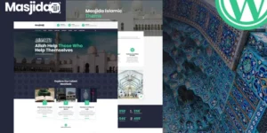 Masjida Islam Mosque WordPress Theme 1.0.0破解版主题