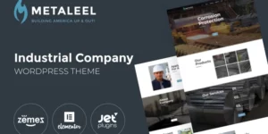 Mataleel Industrial Company Website Template For WordPress WordPress Theme 1.0.1破解版主题