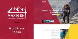 Maxigen Hiking Outdoor WordPress Theme 1.2.4破解版主题