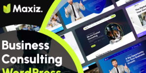 Maxiz Business Consulting WordPress Theme 1.0.0破解版主题