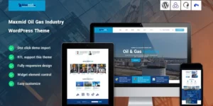 Maxmid Oil Gas Industry WordPress Theme 1.0.0破解版主题