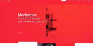 Mechanna Locksmith WordPress Theme 1.0.0破解版主题