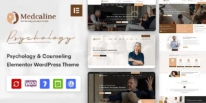 Medcaline Psychology Counseling WordPress Theme 1.0.0破解版主题