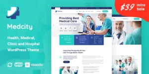 Medcity Health Medical WordPress Theme 1.1.0破解版主题