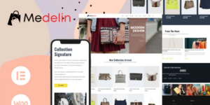 Medelin Fashion HandBags Store WooCommerce Theme 1.0.2破解版主题