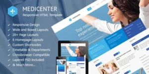 MediCenter Health Medical Clinic WordPress Theme 14.0破解版主题