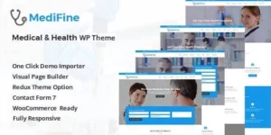 MediFine Health and Medical WordPress Theme 1破解版主题