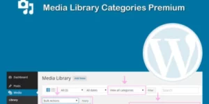 Media Library Categories Premium 2.4.2破解版插件