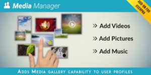 Media Manager for UserPro 3.8破解版插件