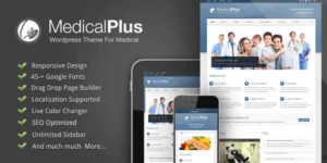 Medical Plus Doctor / Health WordPress Theme 1.10破解版主题