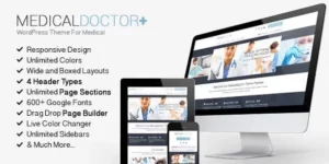MedicalDoctor WordPress Theme For Medical | Health Beauty 5.0破解版主题