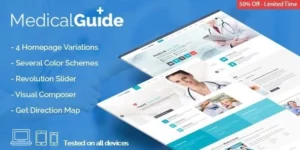 MedicalGuide Health and Dental WordPress Theme 2.1.1破解版主题