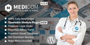 Medicom Medical Health Template 3.0.8破解版主题
