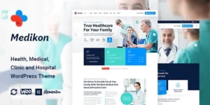 Medikon Health Medical WordPress Theme 1.0.0破解版主题