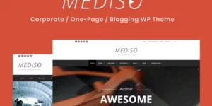 Mediso Corporate / One-Page WordPress Theme 1.3.7破解版主题
