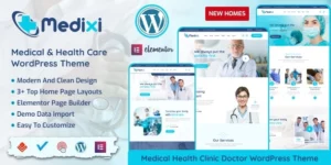 Medixi Doctor Medical Care WordPress Theme 1.1.0破解版主题