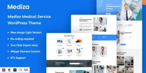Mediza Medical Service WordPress Theme 1.0.0破解版主题