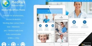 Medpark – Medical WordPress Theme 1.07破解版主题