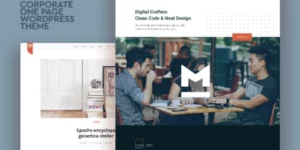 Meelo Corporate One Page WordPress Theme 1.4破解版主题