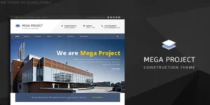 Mega Project Construction WordPress 1.3.5破解版主题